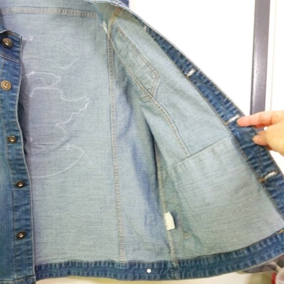 Cell Angel's jean jacket vest CELL PHONE - Picture 9 of 9